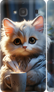 Чехол на Xiaomi Redmi 2 White cat 5646c-98