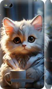 Чехол на Xiaomi RedMi 4A White cat 5646m-631