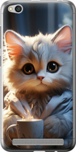 Чехол на Xiaomi Redmi 5A White cat 5646t-1133