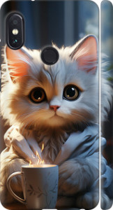 Чехол "White cat" для Xiaomi Redmi Note 5 (DC)