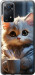 Чехол на Xiaomi Redmi Note 12 Pro White cat 5646u-3019