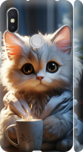Чехол на Xiaomi Redmi S2 White cat 5646m-1494