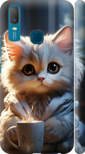 Чехол на Vivo Y11 White cat 5646m-629