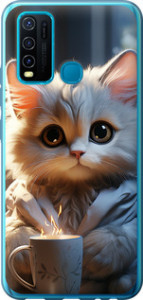 Чехол на Vivo Y30 White cat 5646u-2154