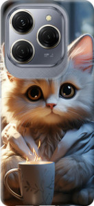 Чехол "White cat" для Tecno Spark 20 Pro