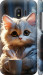 Чехол на Samsung Galaxy J2 2018 White cat 5646m-1351