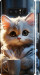 Чехол на Samsung Galaxy Note 8 White cat 5646m-1020