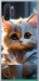 Чехол "White cat" для Samsung Galaxy Note 10 Plus