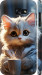 Чохол для Samsung Galaxy A5 (2017) White cat 5646m-444