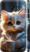 Чехол на Samsung Galaxy A7 (2017) White cat 5646m-445