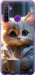 Чехол на Realme 6i White cat 5646t-2059