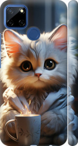 Чохол на Realme 7i White cat 5646m-2486