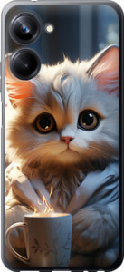 Чохол на Realme 10 Pro White cat 5646u-2945