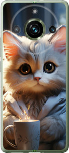 Чехол на Realme 11 Pro White cat 5646u-3077