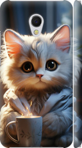 Чехол на Meizu MX6 White cat 5646m-259