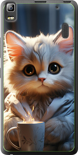 Чохол на Lenovo A7000 White cat 5646u-120