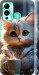 Чехол на Infinix Hot 12 Play White cat 5646m-2759