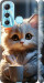 Чехол на Infinix Hot 11 White cat 5646m-2762