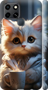 Чохол на Infinix Smart 6 White cat 5646m-2758