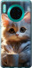 Чохол на Huawei Mate 30 White cat 5646u-1773