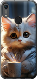Чохол на Huawei Honor 8A White cat 5646t-1635