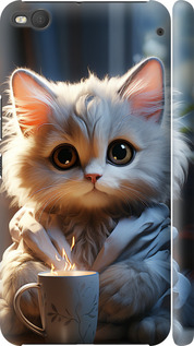 Чохол для HTC One X9 White cat 5646m-783