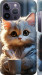 Чехол на iPhone 14 Pro Max White cat 5646m-2667