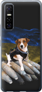 Чехол на Vivo Y73S Патрон 5320u-2159 (Белый)