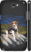 Чехол на Samsung Galaxy Note 2 N7100 Патрон 5320m-17 (Белый)
