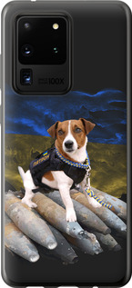 Чехол на Samsung Galaxy S20 Ultra Патрон 5320t-1831 (Белый)