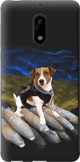 Чехол на Nokia 6 Патрон 5320u-898 (Белый)