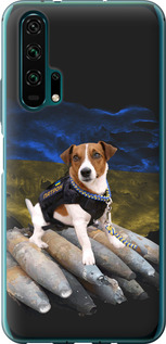 Чехол на Huawei Honor 20 Pro Патрон 5320t-1702 (Белый)