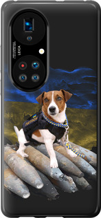 Чехол на Huawei P50 Патрон 5320u-2292 (Белый)