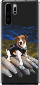 Чехол на Huawei P30 Pro Патрон 5320t-1621 (Белый)