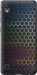 Чехол на ZTE Blade A5 2019 Переливающиеся соты 498u-2109 (Черный)