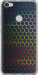 Чехол на Xiaomi Redmi Note 5A Prime Переливающиеся соты 498u-1063 (Черный)