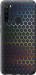 Чохол на Xiaomi Redmi Note 8 Переливаючі соти 498u-1787 (Чорний)