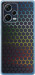 Чохол на Xiaomi Redmi Note 12 Pro+ 5G Переливаючі соти 498u-3612 (Black)