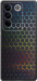 Чохол на Vivo S16 Pro Переливаючі соти 498u-3123 (Black)