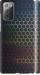 Чохол на Samsung Galaxy Note 20 Переливаючі соти 498m-2036 (Чорний)