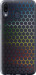 Чехол на Samsung Galaxy M20 Переливающиеся соты 498u-1660 (Черный)