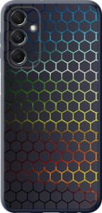 Чехол на Samsung Galaxy M34 5G Переливающиеся соты 498u-3141 (Черный)