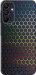 Чехол на Samsung Galaxy A15 Переливающиеся соты 498u-3357 (Черный)