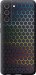 Чехол на Samsung Galaxy S21 FE Переливающиеся соты 498u-2302 (Черный)