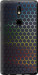 Чехол на Nokia 7 Переливающиеся соты 498u-1367 (Черный)