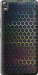 Чехол на Lenovo A7000 Переливающиеся соты 498u-120 (Черный)