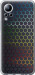 Чехол на Infinix Note 11 Переливающиеся соты 498u-2754 (Черный)
