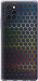 Чехол на Infinix Note 10 Pro Переливаються соти 498u-2709 (Black)