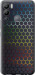 Чехол на Infinix Hot 12i Переливающиеся соты 498u-2863 (Черный)