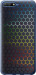 Чехол на Huawei Y6 2018 Переливающиеся соты 498t-1637 (Черный)